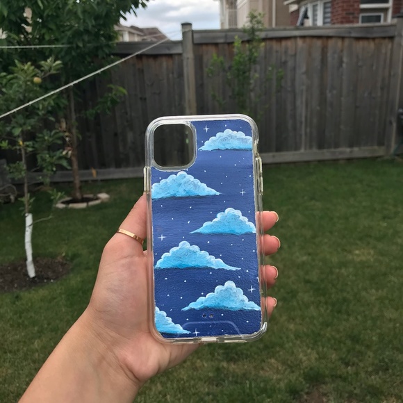 Handmade, painted Phone Case - Picture 3 of 3